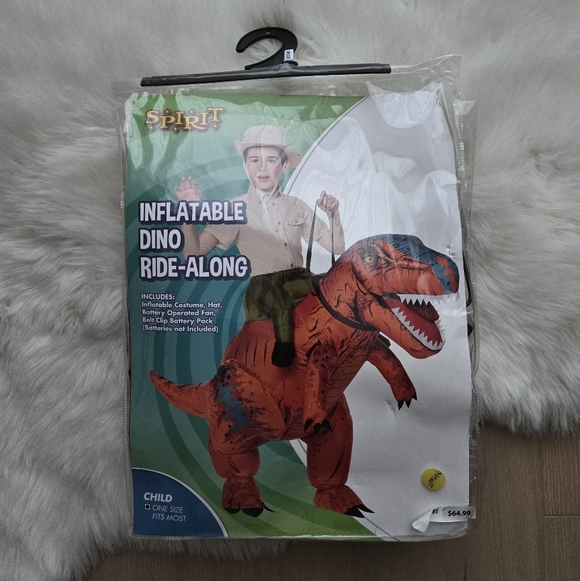 Spirit Inflatable Dino Ride-Along Costume - Picture 1 of 5